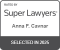 Cavnar, Anna Super Lawyers Badge 2025