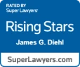 Diehl, James Rising Stars (Super Lawyers) Badge