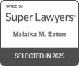 Eaton, Malaika Super Lawyers Badge 2025