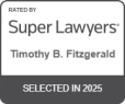 Fitzgerald, Tim Super Lawyers Badge 2025
