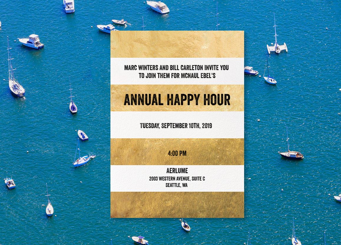 MENH Annual Happy Hour MENH Annual Happy Hour